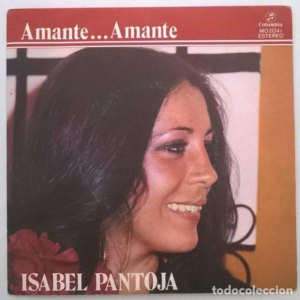 Vinyl-Schallplatten: Isabel Pantoja &ndash; Amante... Amante (Vinyl, Columbia MO 2041)