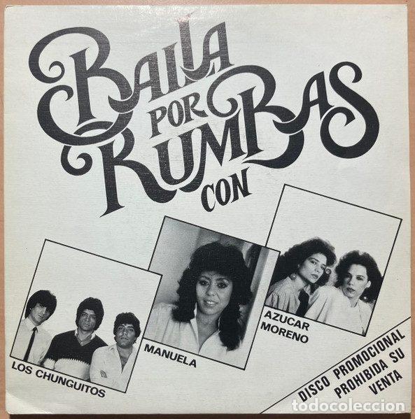 Disques de vinyle: Manuela, Los Chunguitos, Azucar Moreno &ndash; Baila Por Rumbas (Vinyl, EMI-Odeon, S.A. P-045)