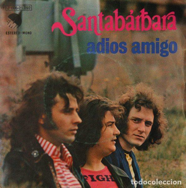 Discos de vinil: Santab&aacute;rbara &ndash; Adios Amigo (Vinyl, EMI 1 J 006-21092)