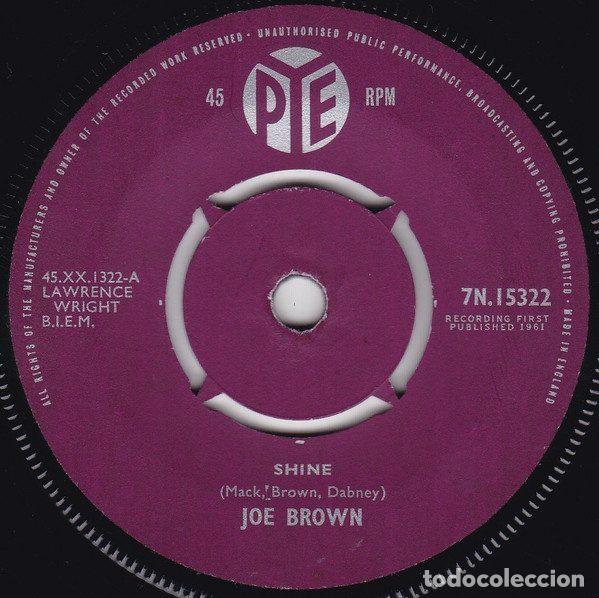 Discos de vinil: Joe Brown &ndash; Shine (Vinyl, Pye Records 7N.15322)
