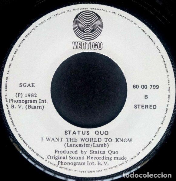 Discos de vinilo: Status Quo &ndash; Dear John = Querido John (Vinyl, Vertigo 6000 799) - Foto 4
