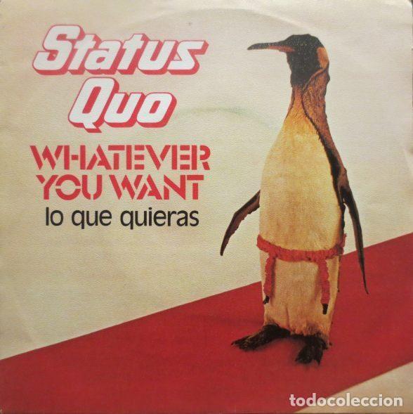 Disques de vinyle: Status Quo &ndash; Whatever You Want = Lo Que Quieras (Vinyl, Vertigo 60 59 242)