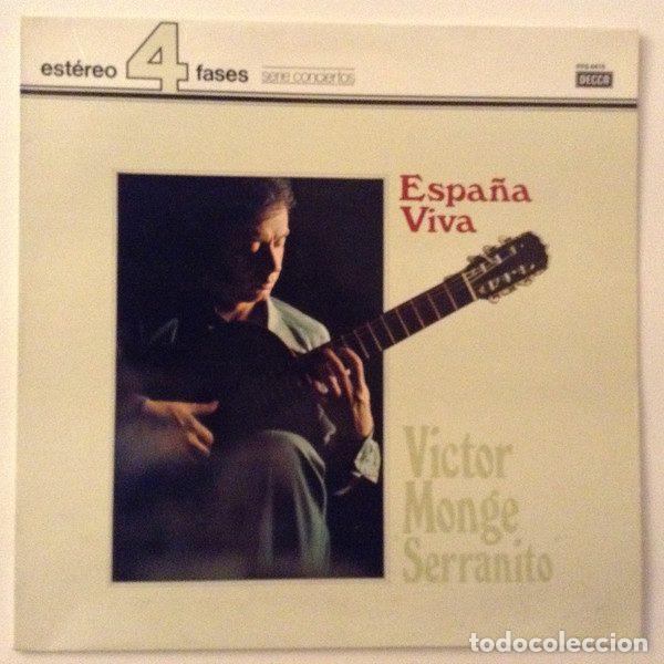 Dischi in vinile: V&iacute;ctor Monge Serranito &ndash; Espa&ntilde;a Viva (Vinyl, Decca PFS 4415)