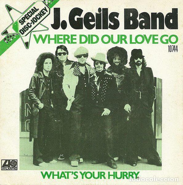 Discos de vinil: J. Geils Band &ndash; Where Did Our Love Go (Vinyl, Atlantic 10.744)