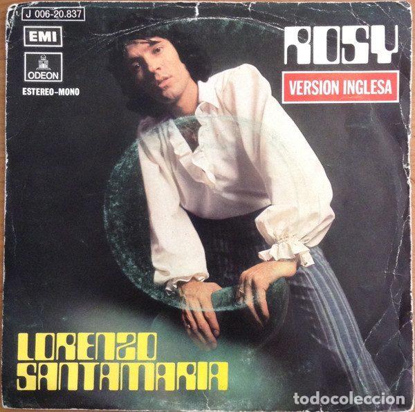 Disques de vinyle: Lorenzo Santamaria &ndash; Rosy (Vinyl, Odeon 1 J 006-20.837)