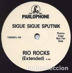 Vinyl-Schallplatten: Sigue Sigue Sputnik &ndash; Rio Rocks (Vinyl, Parlophone 12SSSDJ 6)