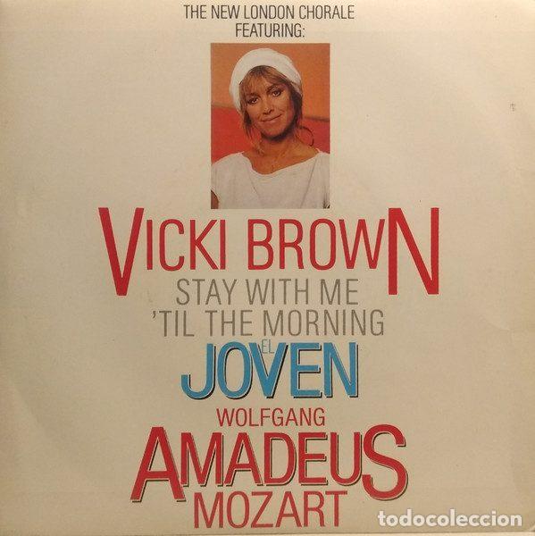 Disques de vinyle: The New London Chorale Featuring Vicki Brown &ndash; Stay With Me &acute;Til The Morning (Vinyl, RCA PB 40977)