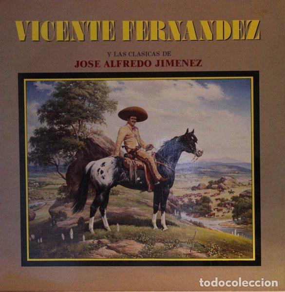 Dischi in vinile: Vicente Fernandez &ndash; Y Las Clasicas De Jose Alfredo Jimenez (Vinyl, CBS CBS 467183 1)