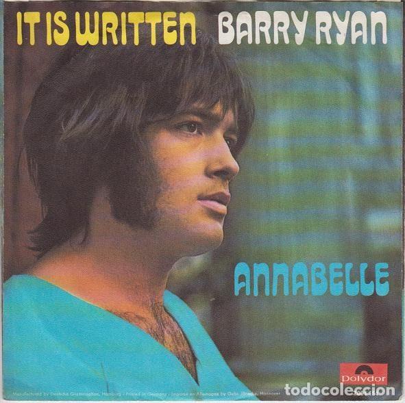 Vinyl records: Barry Ryan &ndash; It Is Written (Vinyl, Polydor 2001 154)