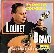 Disques de vinyle: Loubet Bravo &ndash; Fados De Coimbra (Vinyl, Marfer MEL 2-103)