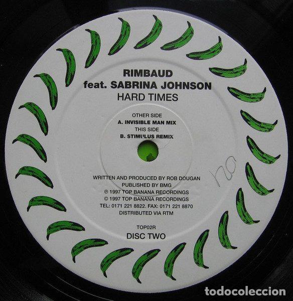 Discos de vinilo: Rimbaud featuring Sabrina Johnston &ndash; Hard Times (Disc Two) (Vinyl, Top Banana Recordings TOP02R)