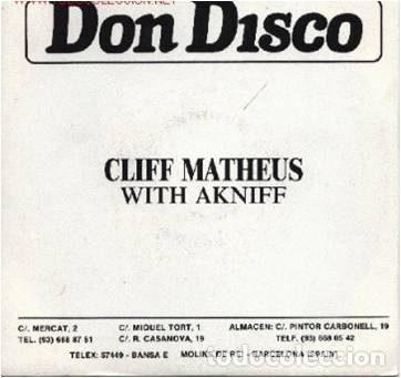 Dischi in vinile: Cliff Matthews &ndash; With A Knife (Vinyl, Don Disco DDP 030 PROM)