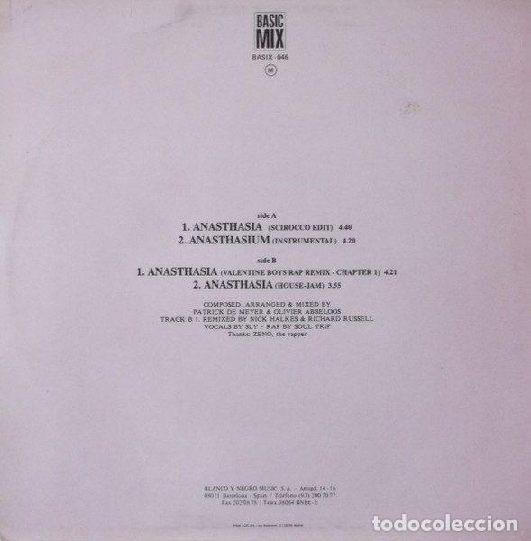 Discos de vinilo: T99 &ndash; Anasthasia (Rap Version Remix) (Vinyl, Basic Mix BASIX - 046) - Foto 2