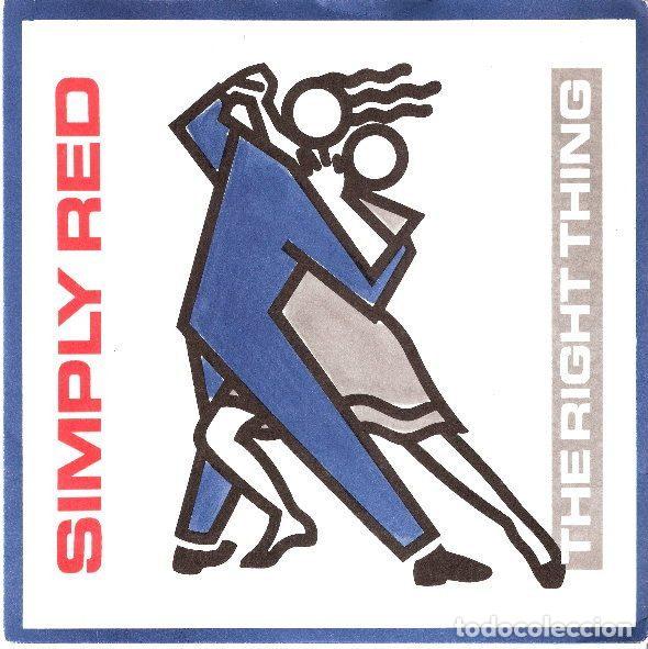 Vinyl-Schallplatten: Simply Red &ndash; The Right Thing (Vinyl, WEA 248461-7)