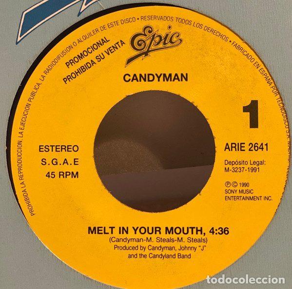 Disques de vinyle: Candyman &ndash; Melt In Your Mouth (Vinyl, Epic ARIE 2641)