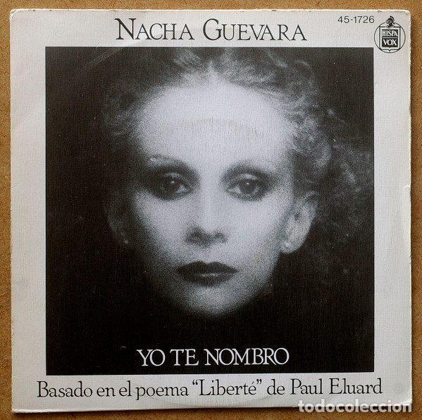 Disques de vinyle: Nacha Guevara &ndash; Yo Te Nombro (Vinyl, Hispavox 45-1726)