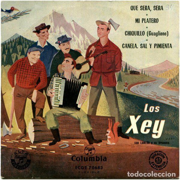 Discos de vinil: Los Xey &ndash; Que Sera, Sera (Vinyl, Columbia ECGE 70683)
