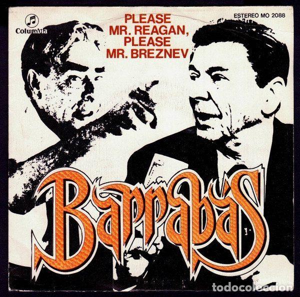 Discos de vinilo: Barrabas &ndash; Please Mr. Reagan, Please Mr. Breznev (Vinyl, Columbia MO 2088)