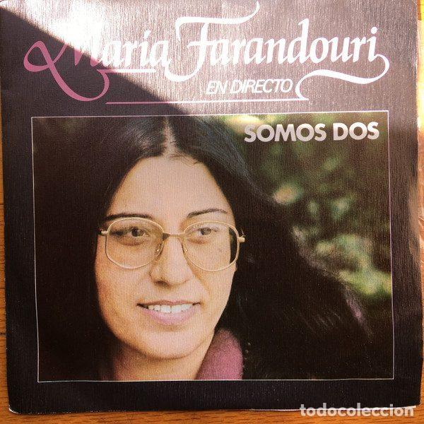 Disques de vinyle: Maria Farandouri &ndash; Somos Dos (Vinyl, Movieplay 01.478/8)