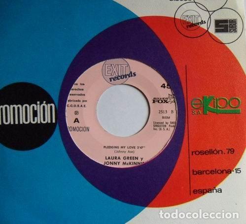 Vinyl-Schallplatten: Laura Greene & Johnny McKinnis &ndash; Pledging My Love / Soul Symphony (Vinyl, Exit Records 2513-B)