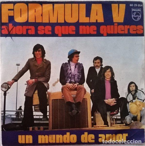 Vinyl-Schallplatten: Formula V &ndash; Ahora Se Que Me Quieres / Un Mundo De Amor (Vinyl, Philips 60 29 054)