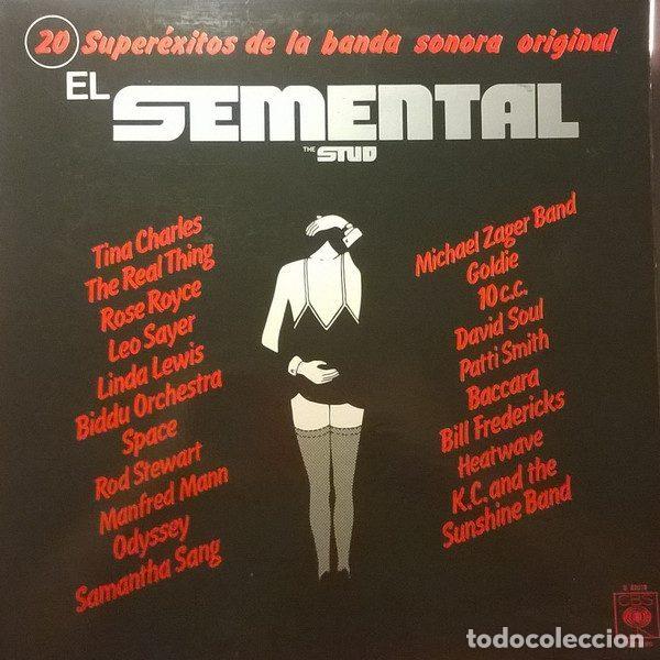 Disques de vinyle: Various &ndash; El Semental = The Stud (Banda Original De La Pel&iacute;cula) (Vinyl, CBS S 83078)