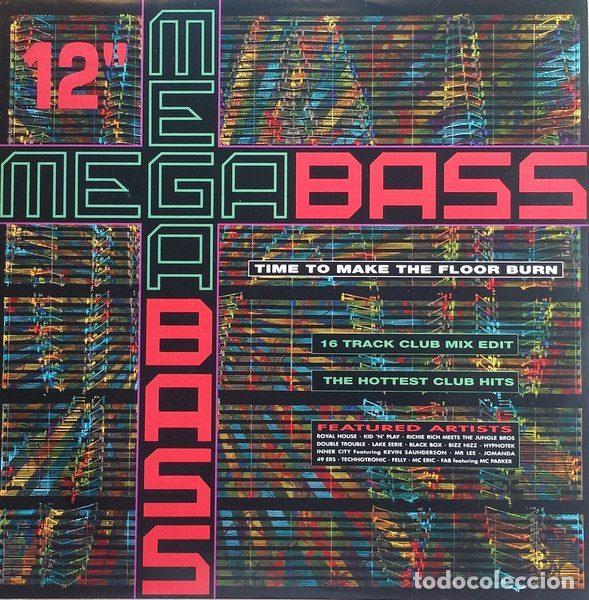 Dischi in vinile: Megabass / The Mastermixers &ndash; Time To Make The Floor Burn / Get Down (Vinyl, Telstar 12MEGAX1)