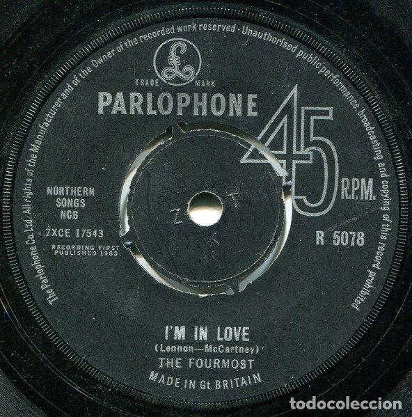 Discos de vinilo: The Fourmost &ndash; I'm In Love (Vinyl, Parlophone R 5078)