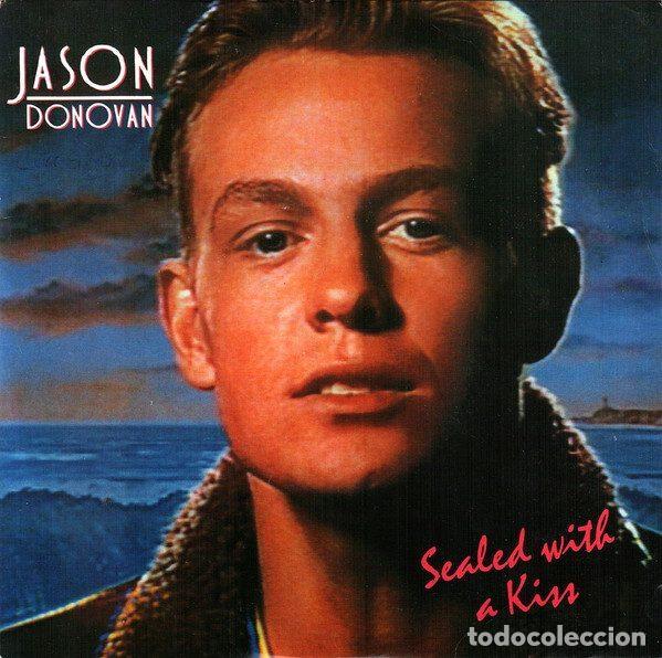 Discos de vinil: Jason Donovan &ndash; Sealed With A Kiss (Vinyl, PWL Records PWL 39)