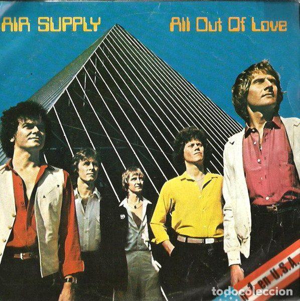Discos de vinil: Air Supply &ndash; All Out Of Love (Vinyl, Arista A-102.087)