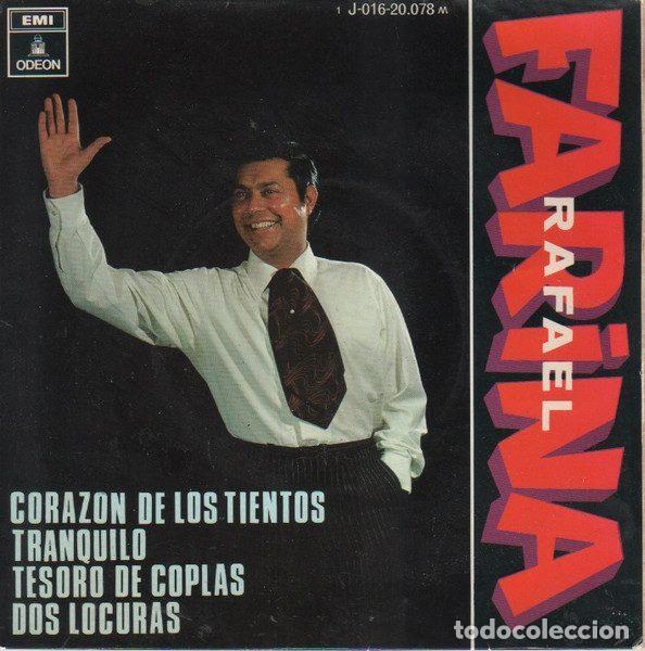 Discos de vinil: Rafael Farina &ndash; Coraz&oacute;n De Los Tientos (Vinyl, Odeon 1 J 016-20.078 M)
