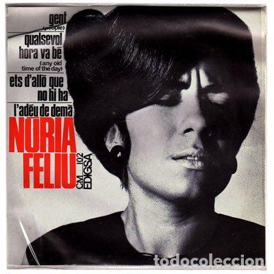 Disques de vinyle: N&uacute;ria Feliu &ndash; Gent = People (Vinyl, Edigsa CM 102)