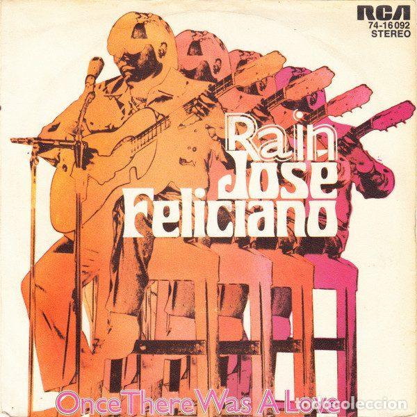 Dischi in vinile: Jos&eacute; Feliciano &ndash; Rain (Vinyl, RCA Victor 74-16 092)