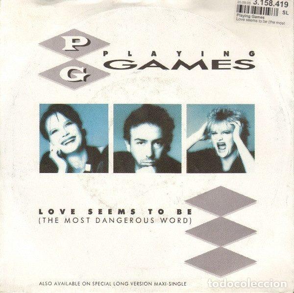 Dischi in vinile: Playing Games &ndash; Love Seems To Be (The Most Dangerous Word) (Vinyl, MSA Records ZB 40823 AC)