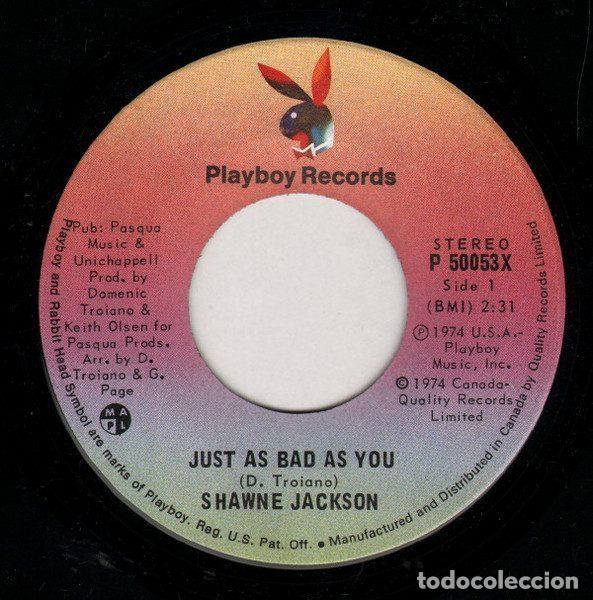 Dischi in vinile: Shawne Jackson &ndash; Just As Bad As You (Vinyl, Playboy Records P 50053X)