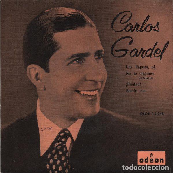 Discos de vinil: Carlos Gardel &ndash; Che Papusa, Oi (Vinyl, Odeon DSOE 16.248)
