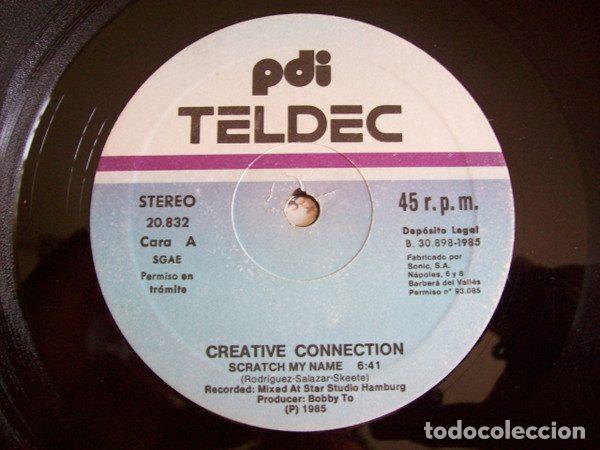 Discos de vinilo: Creative Connection &ndash; Scratch My Name (Vinyl, PDI B-20832) - Foto 3