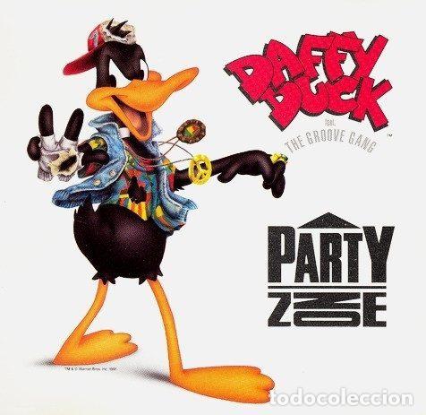 Discos de vinilo: Daffy Duck feat. The Groove Gang &ndash; Party Zone (Vinyl, WEA 9031-74175-7)