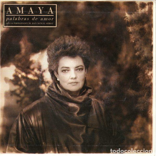 Discos de vinilo: Amaya Uranga &ndash; Palabras De Amor (Vinyl, RCA PB 7898)