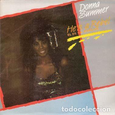 Vinyl-Schallplatten: Donna Summer &ndash; He's A Rebel = El Es Un Rebelde (Vinyl, Mercury 814 958-7)