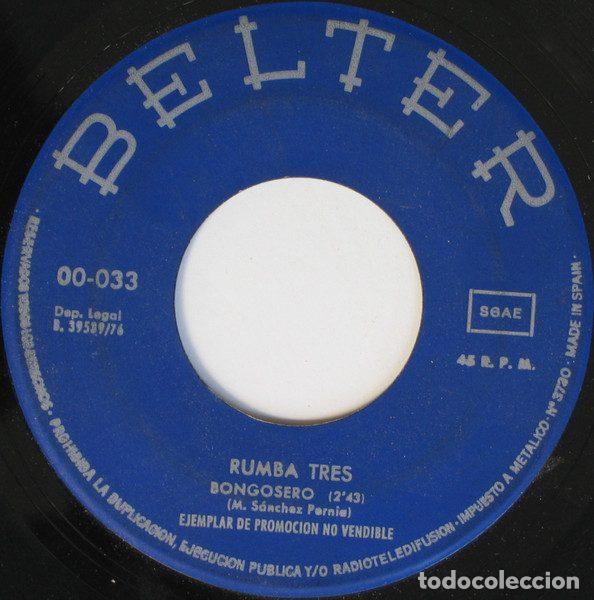 Disques de vinyle: Rumba Tres &ndash; Bongosero / El Aire Que Le Das A Tu Sonrisa (Vinyl, Belter 00-033)