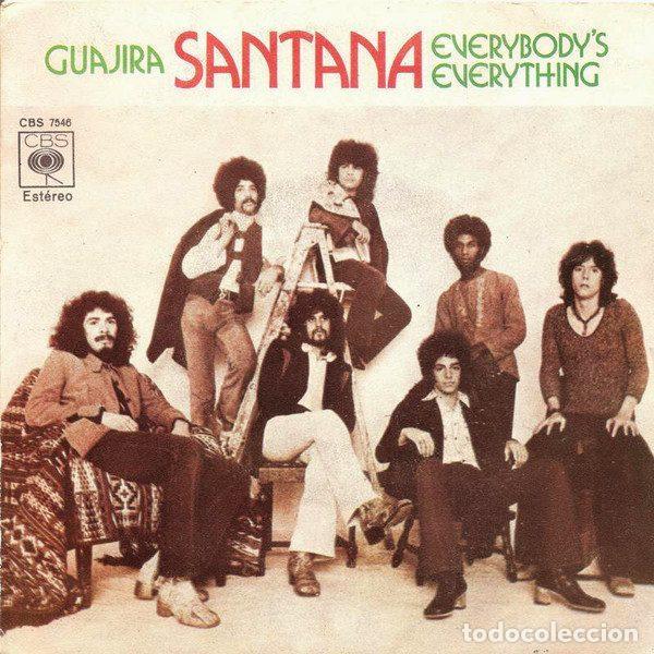 Discos de vinilo: Santana &ndash; Guajira / Everybody's Everything (Vinyl, CBS CBS 7546)