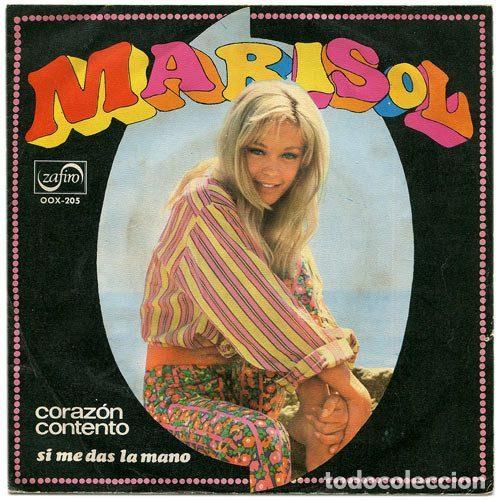 Discos de vinilo: Marisol &ndash; Coraz&oacute;n Contento (Vinyl, Zafiro OOX-205)