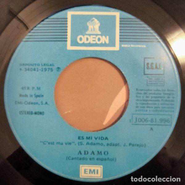 Discos de vinilo: Adamo &ndash; Es Mi Vida (Vinyl, Odeon 1J 006-81996) - Foto 3