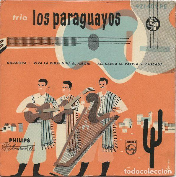 Vinyl-Schallplatten: Trio Los Paraguayos &ndash; Trio Los Paraguayos (Vinyl, Philips 421 401 PE)