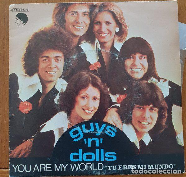 Discos de vinil: Guys 'n Dolls &ndash; You Are My World (Vinyl, EMI 10 C 006-98.738)