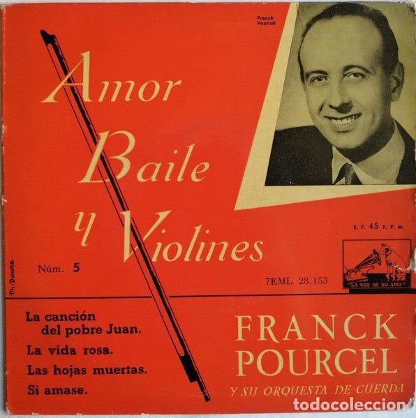 Discos de vinilo: Franck Pourcel Y Su Orquesta De Cuerda &ndash; Amor Baile Y Violines N&uacute;m. 5 (Vinyl, La Voz De Su Amo...