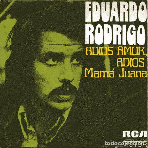 Discos de vinil: Eduardo Rodrigo &ndash; Adios Amor, Adios (Vinyl, RCA Victor 3-10898)