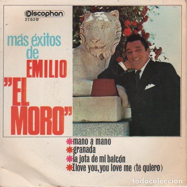Vinyl-Schallplatten: Emilio &rdquo;El Moro&rdquo; &ndash; M&aacute;s Exitos de Emilio &rdquo;El Moro&rdquo; (Vinyl, Discophon 27.528)
