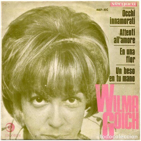 Disques de vinyle: Wilma Goich &ndash; Occhi Innamorati (Vinyl, Vergara 407-XC)